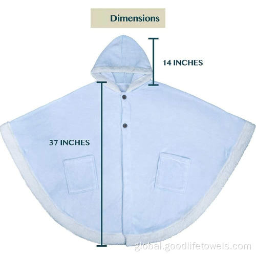 Wearable Blanket Custom sherpa wearable Sweatshirt Hooded Blanket with pocket Supplier